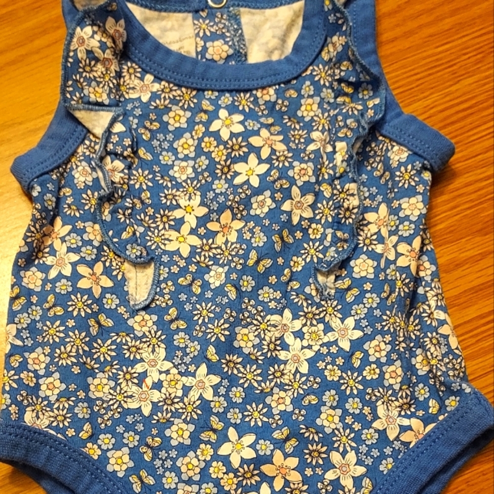 First Impressions newborn onesie